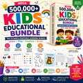 500,000+ Kids Educational Bundle (PLR + MRR Included)